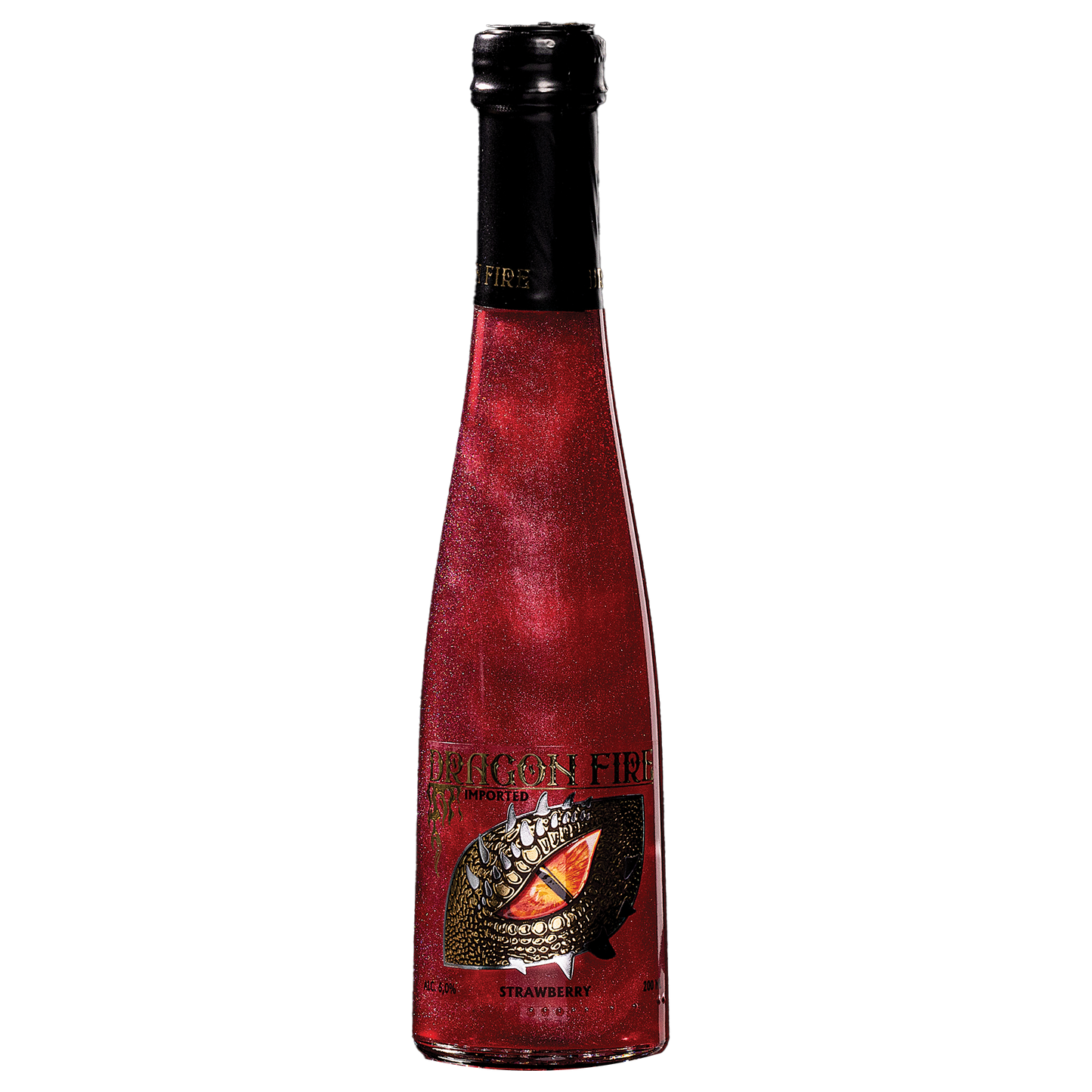 Dragon Fire Strawberry Wine 200ml