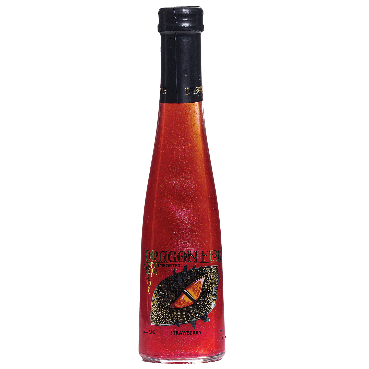Dragon Fire Strawberry Wine 200ml